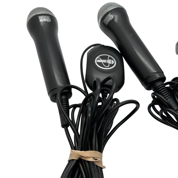 (2) Rock Band USB Microphone Logitech Model A-0234A PS3 PS4 Xbox 360 Xbox One - Picture 2 of 3